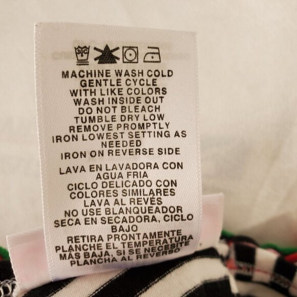 Bonnie Baby Christmas Dress Jewel Reindeer Applique Ruffled Multicolor Girl 12M - Picture 7 of 8